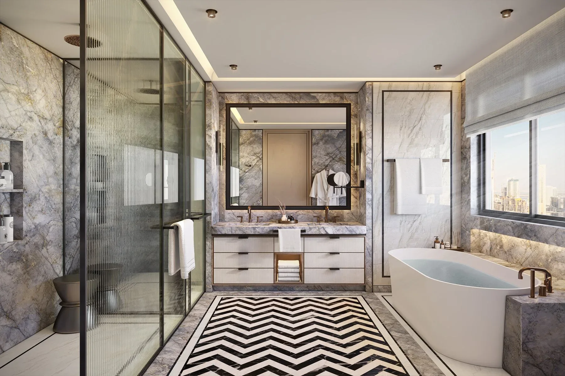 Exceptional Residence with Panoramic Skyline Views — photograph 5