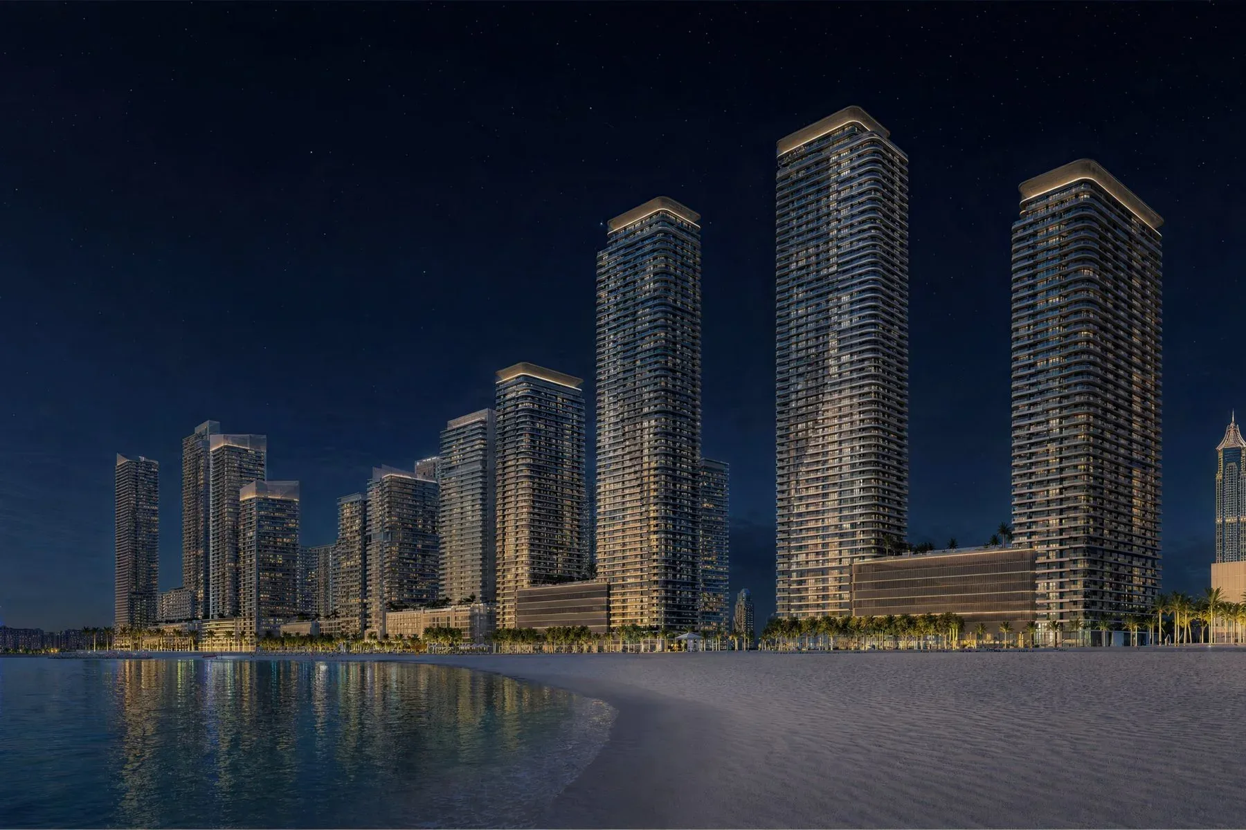 Corner Residence with Sea and Skyline Views in Dubai Harbour — photograph 9
