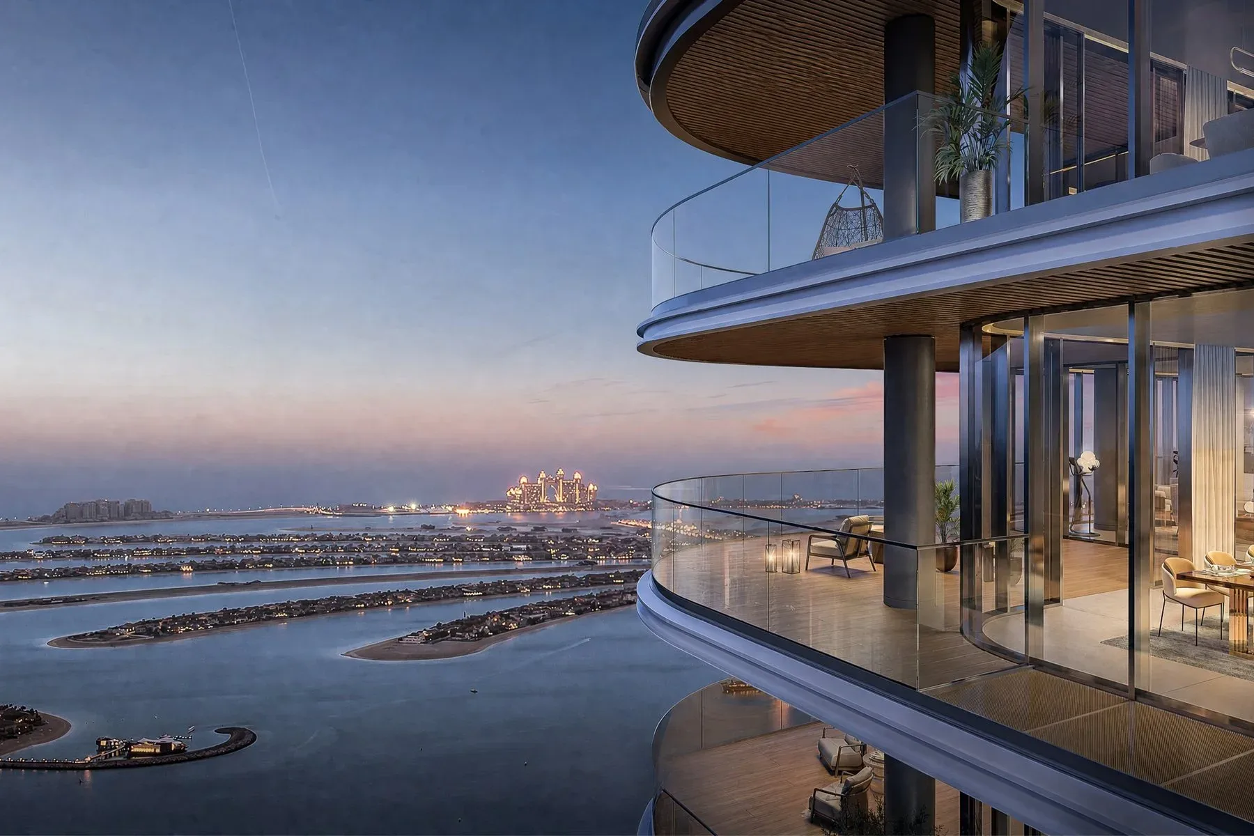 Corner Residence with Sea and Skyline Views in Dubai Harbour — photograph 7
