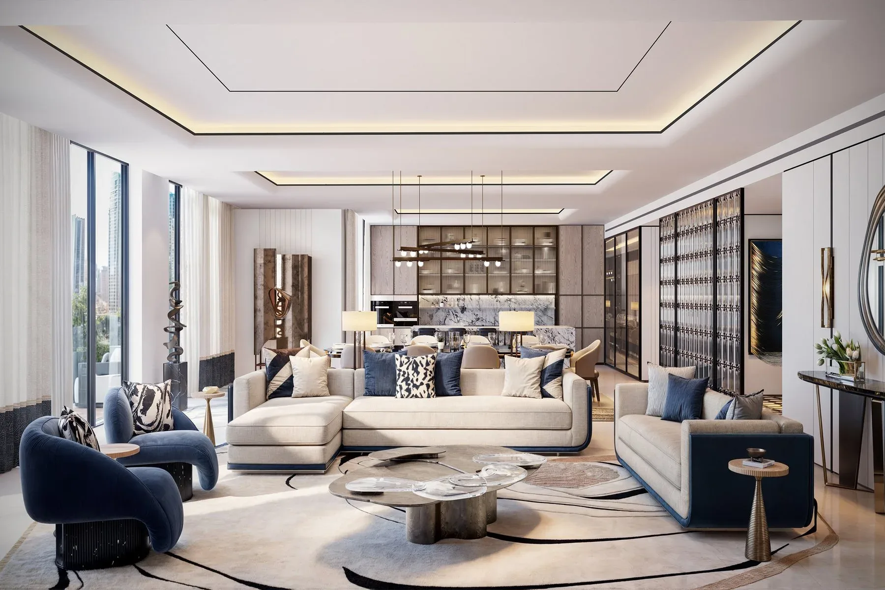 Exceptional Sofitel Penthouse with Skyline Views — photograph 1
