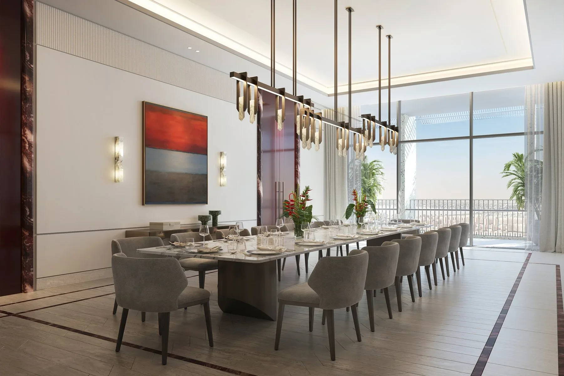 Remarkable DIFC Apartment With Wraparound Terrace — photograph 1