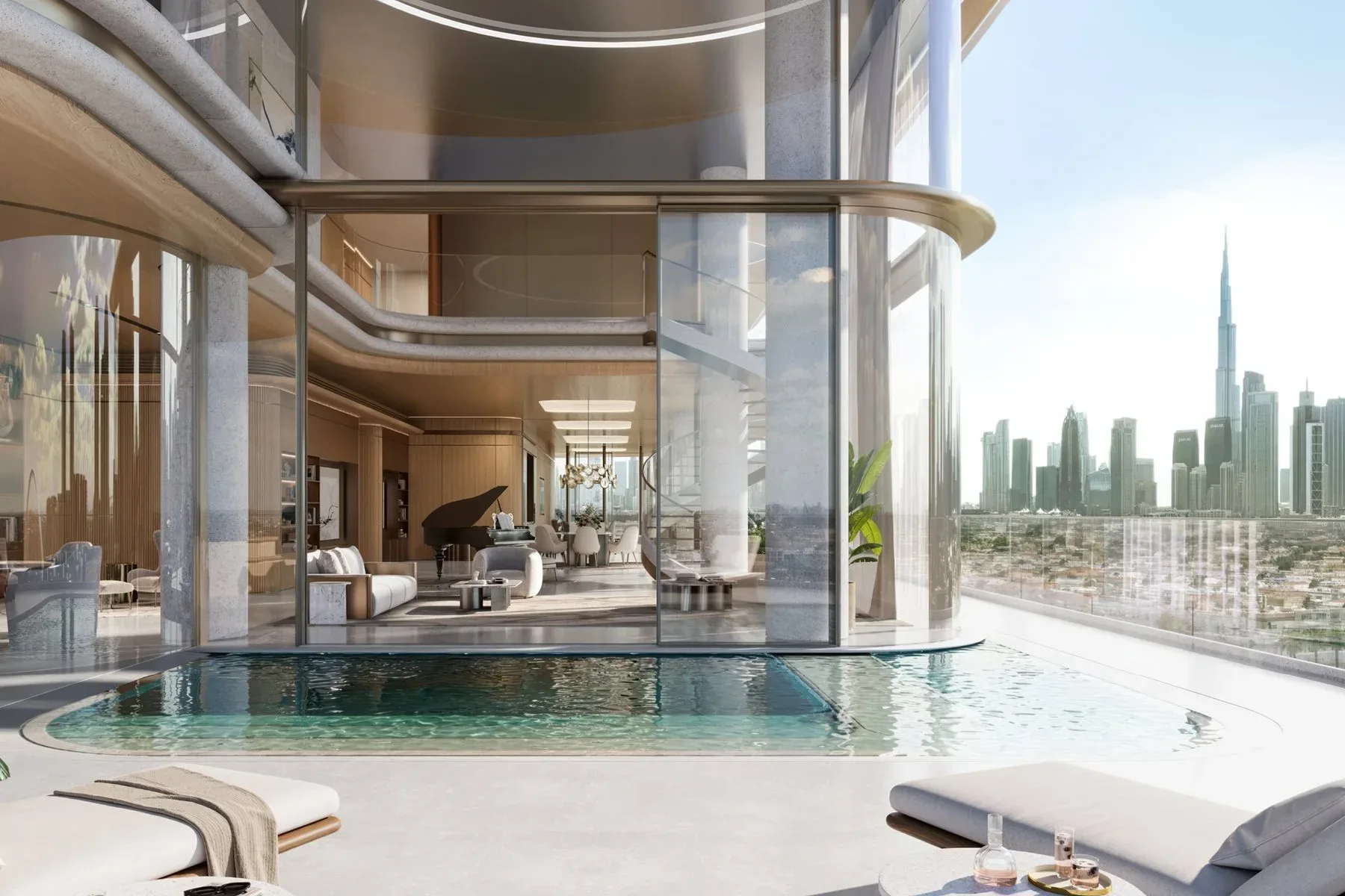 Stylish Duplex with Incredible City Views — photograph 1
