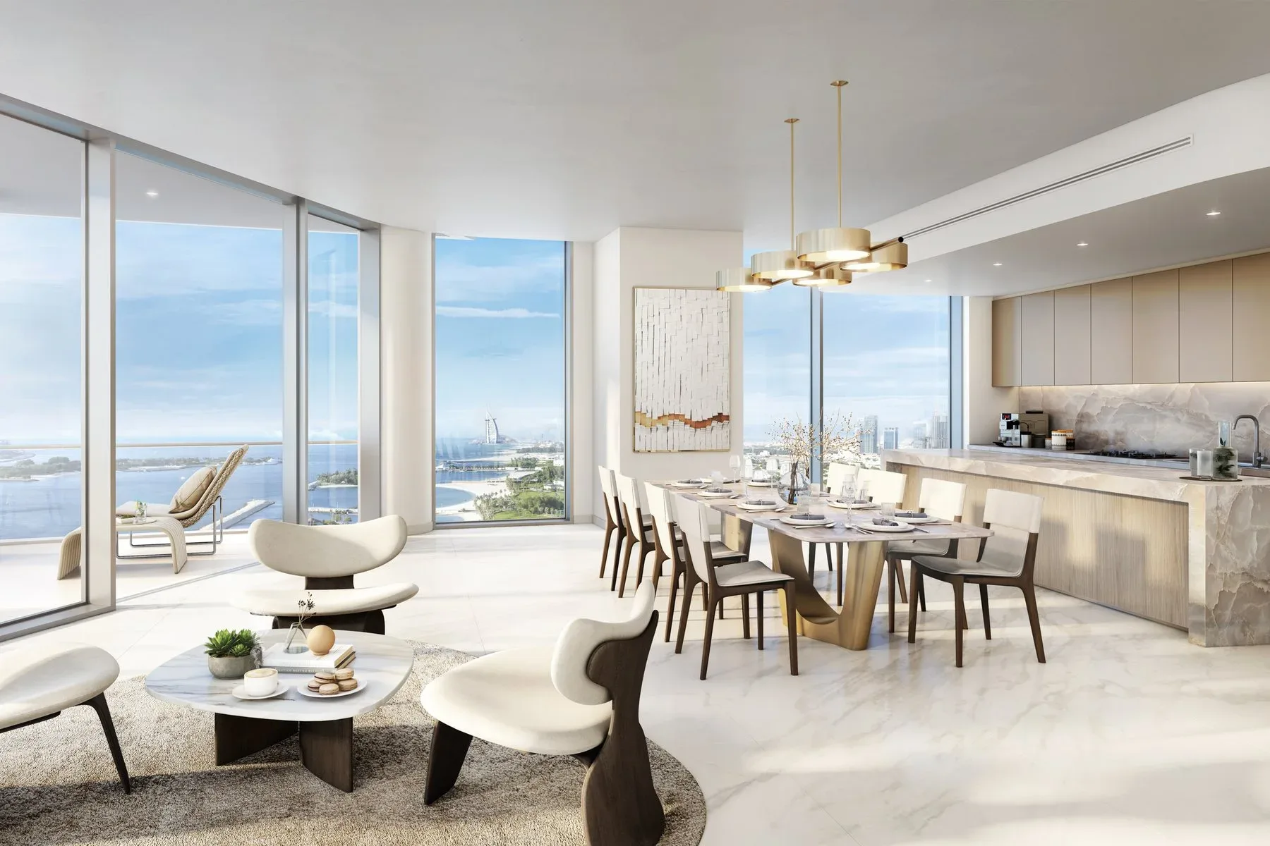Palm-Facing Apartment with Panoramic Views — photograph 5