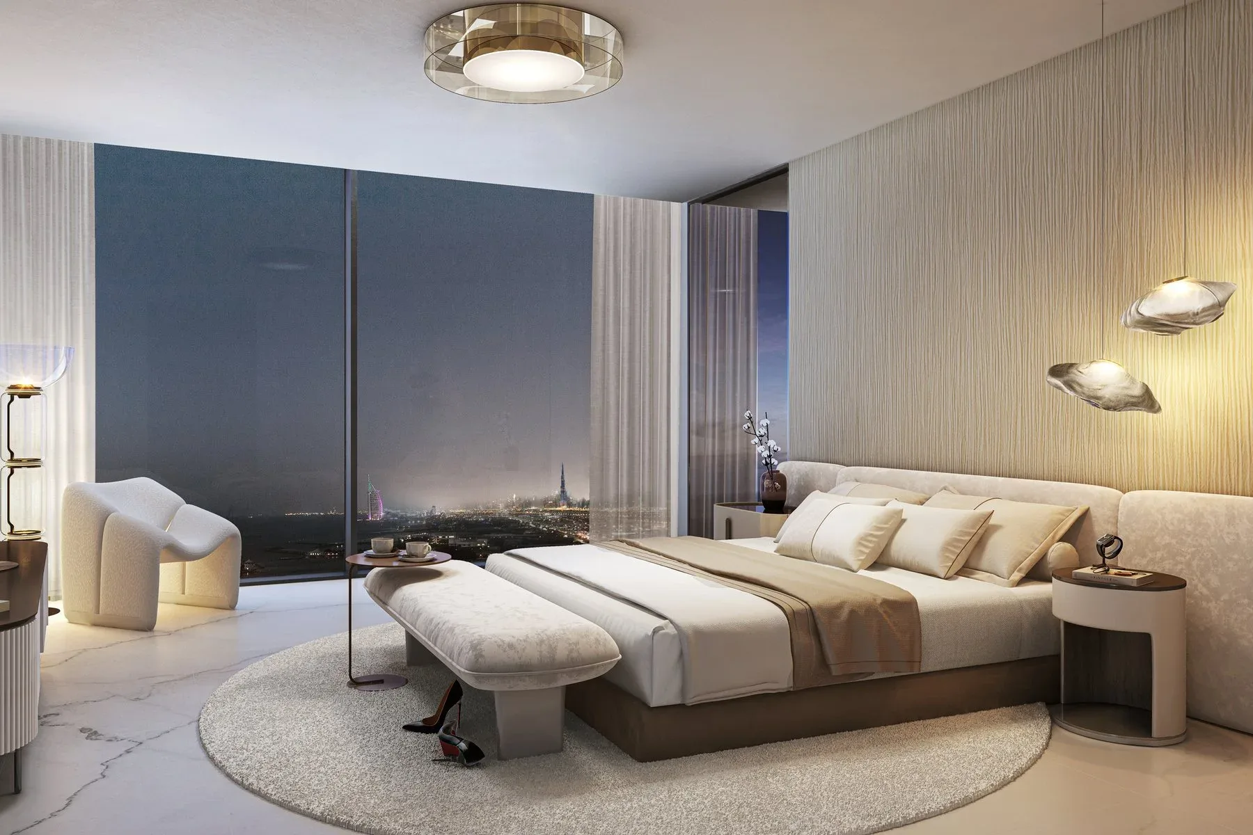 Palm-Facing Apartment with Panoramic Views — photograph 8