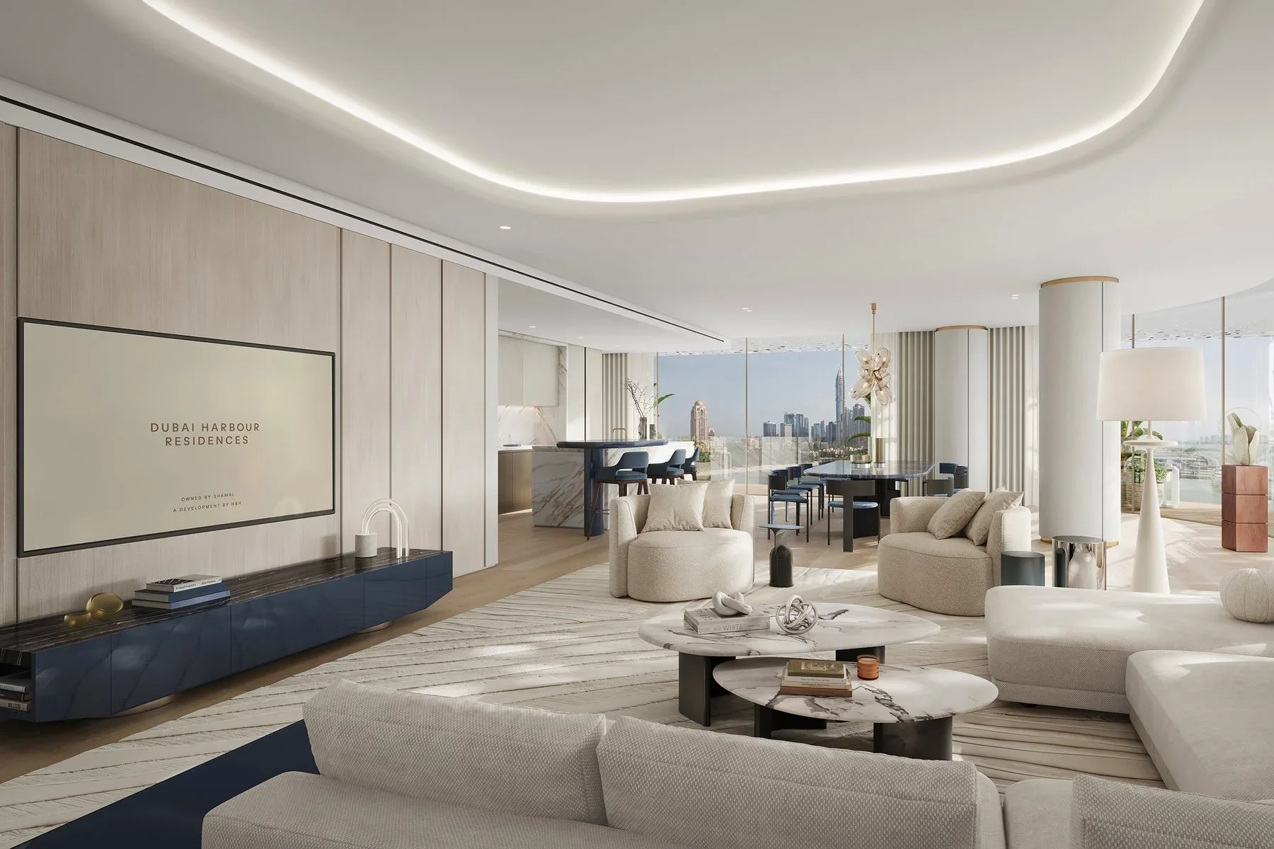 Contemporary Apartment with Full Sea View — photograph 1