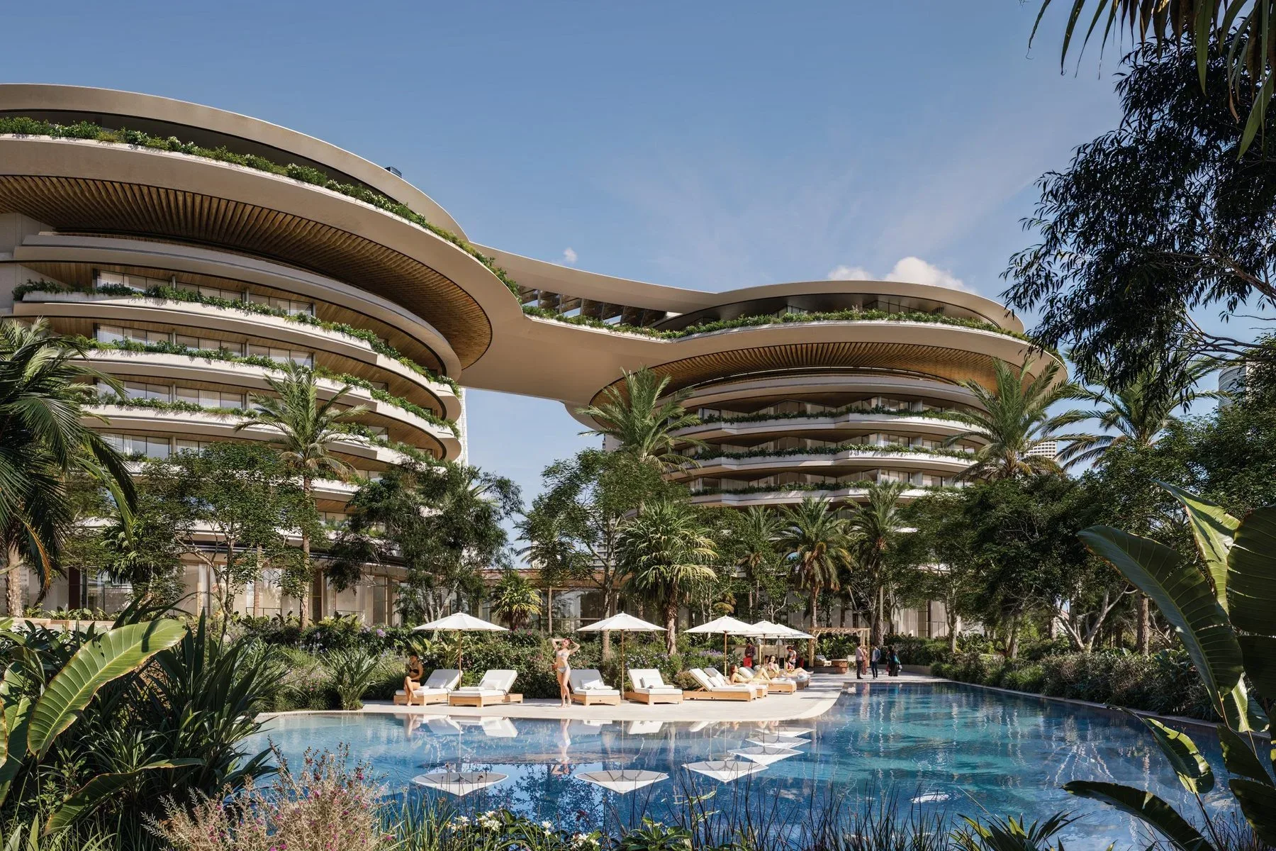 Dubai Harbour Apartment with Wraparound Terrace — photograph 4