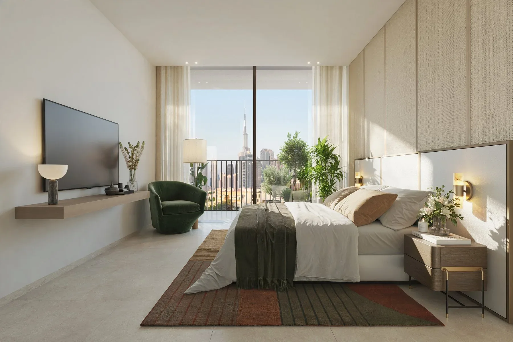 High-Floor Apartment with Full Canal Views — photograph 2