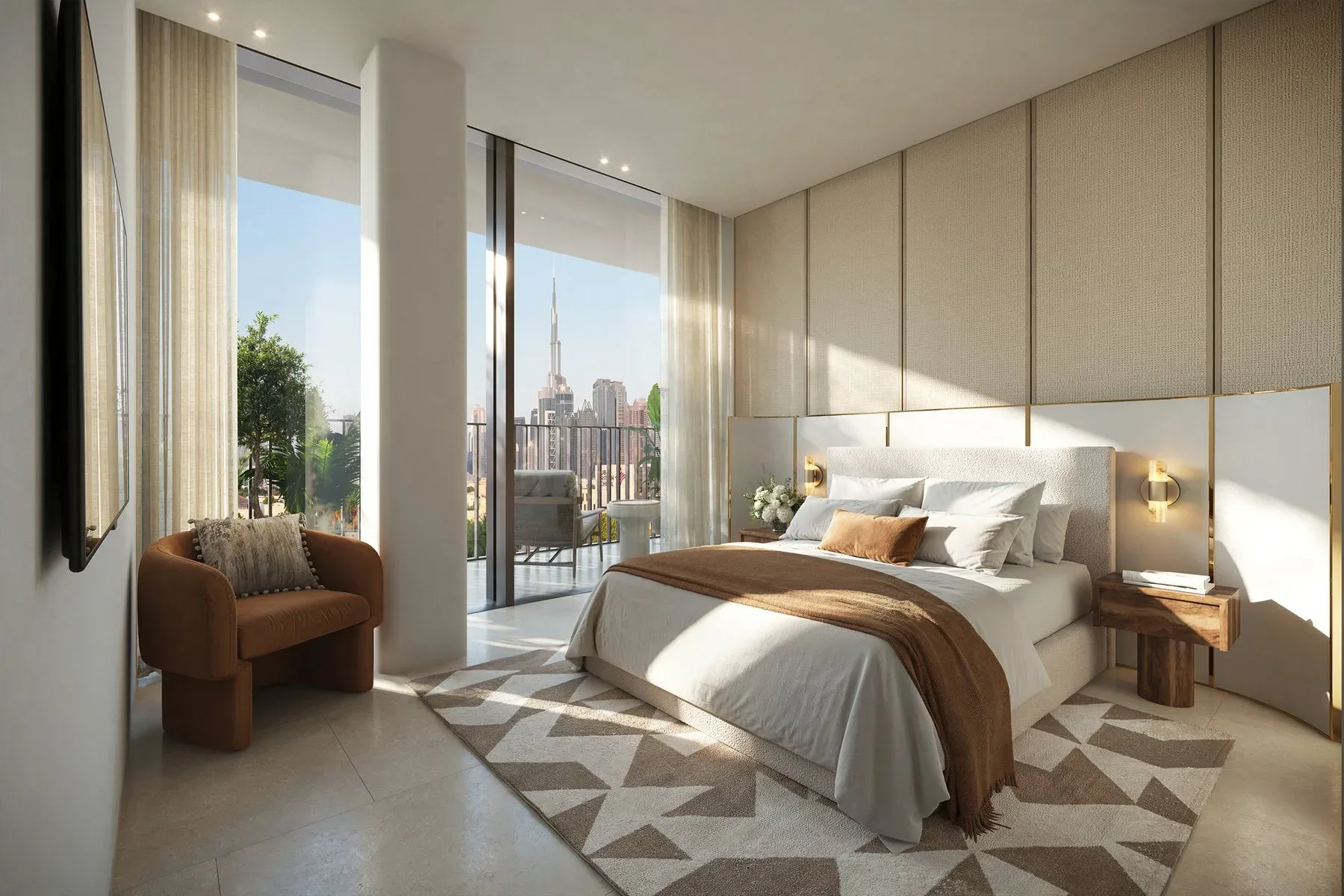 High-Floor Apartment with Full Canal Views — photograph 4
