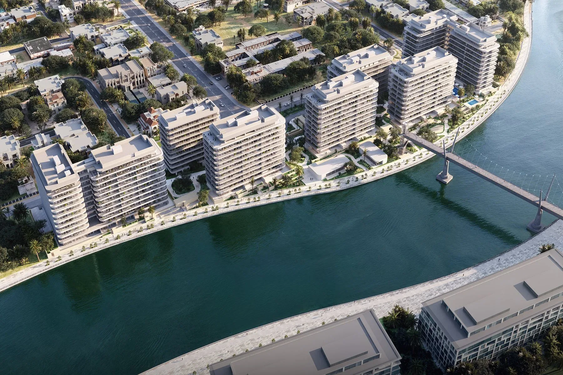 High-Floor Apartment with Full Canal Views — photograph 5