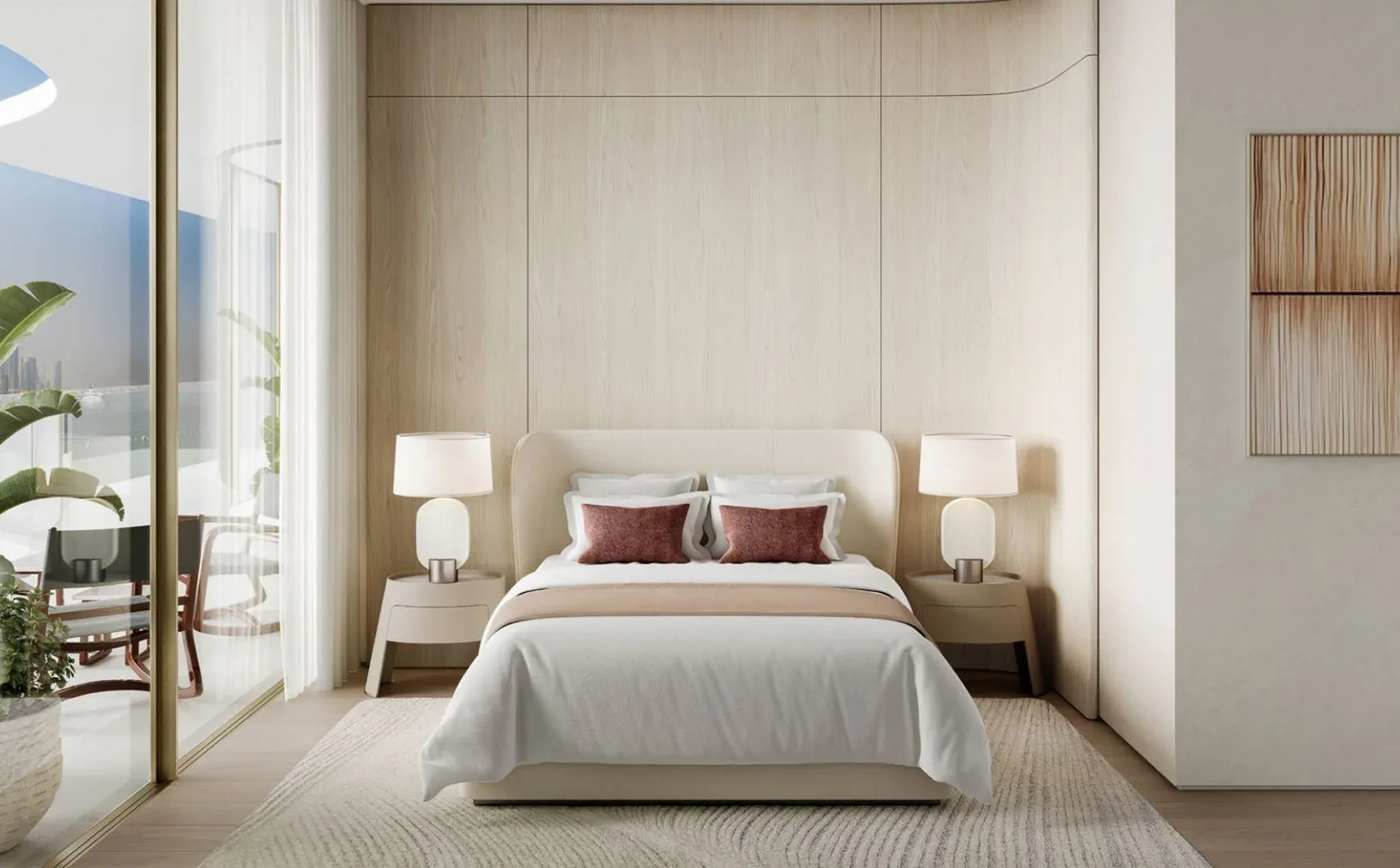 Elegant Dubai Harbour Apartment With Full Sea View — photograph 4