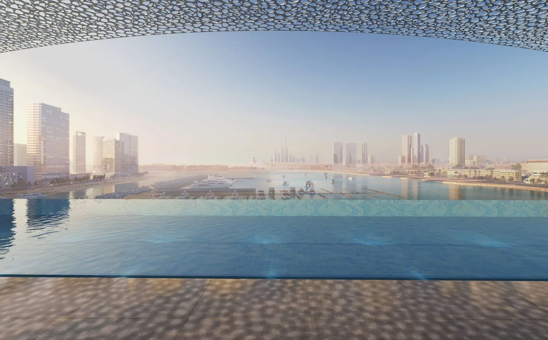 Elegant Dubai Harbour Apartment With Full Sea View — photograph 7