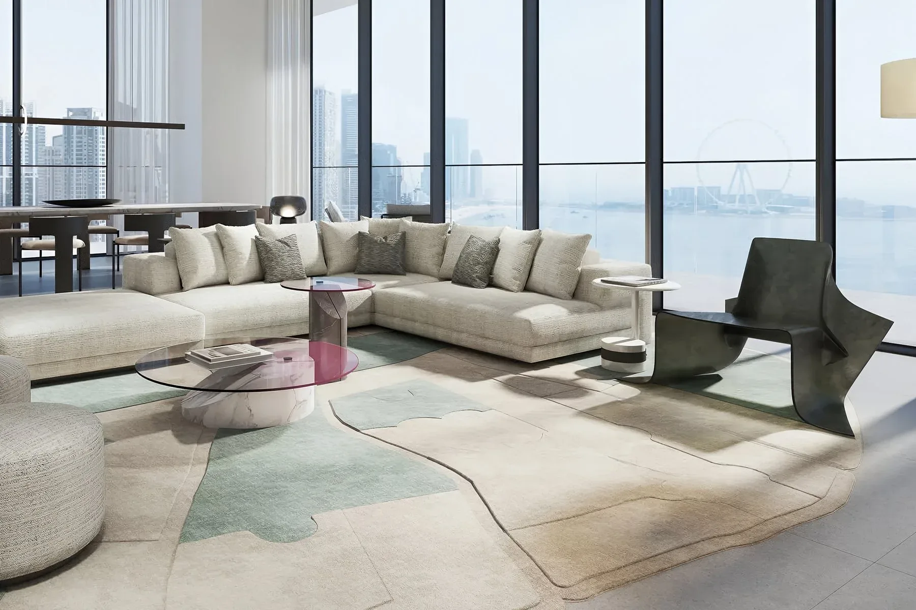 Sea-Facing Apartment in Dubai Harbour — photograph 2