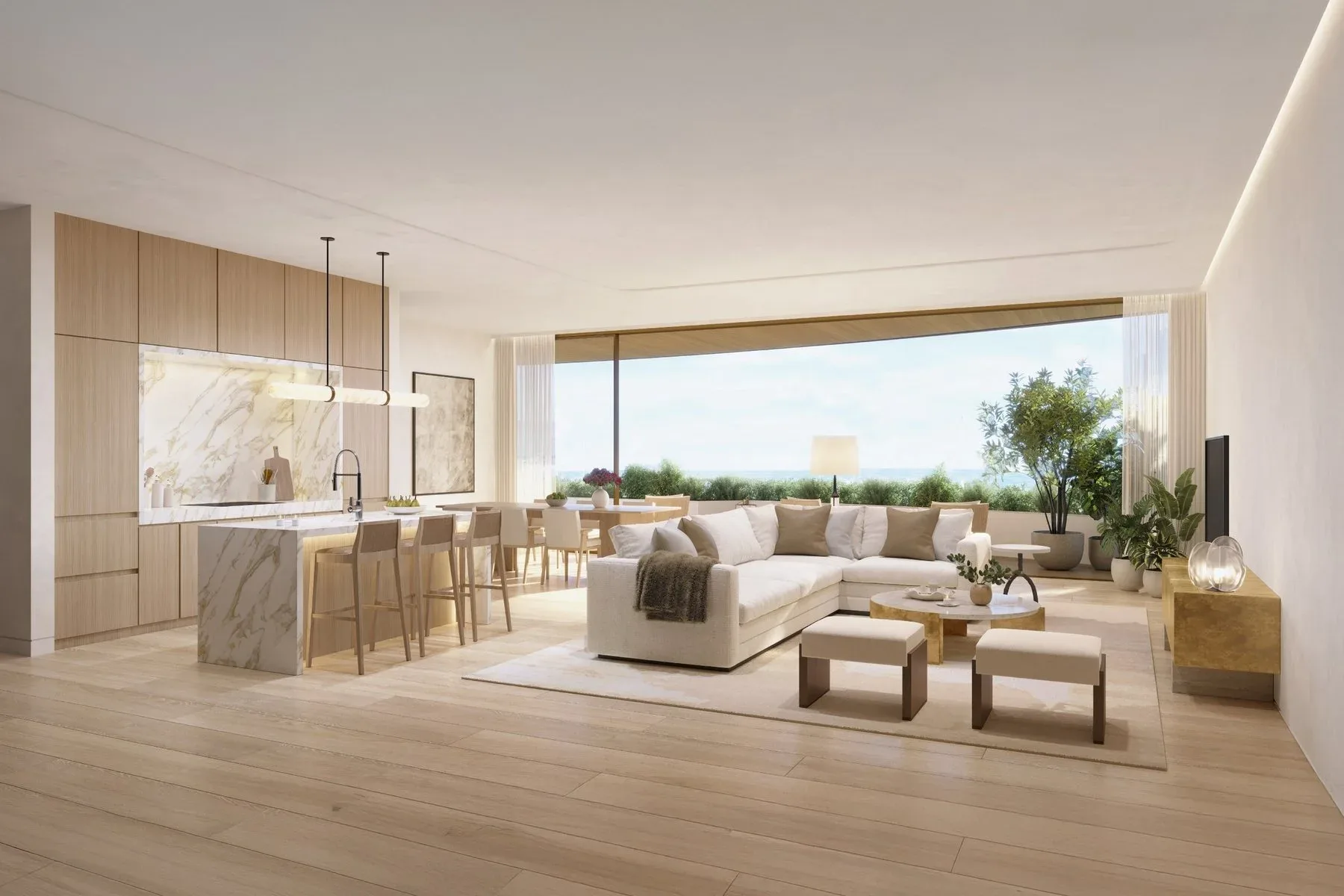 Chic Apartment In Dubai Edition Along The Harbour — photograph 1