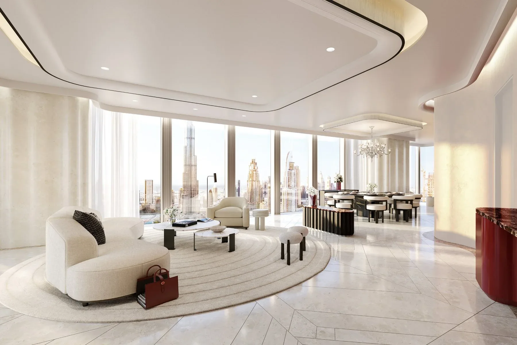 Exquisite High-Floor Apartment in Downtown Dubai — photograph 1