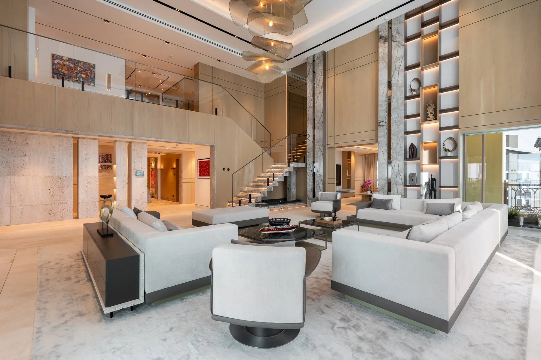 Voluminous Quadruplex Penthouse on Palm Jumeirah — photograph 6