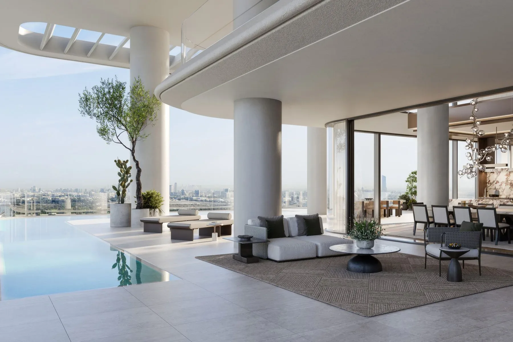 Business Bay Apartment of Refined Modern Character — photograph 7