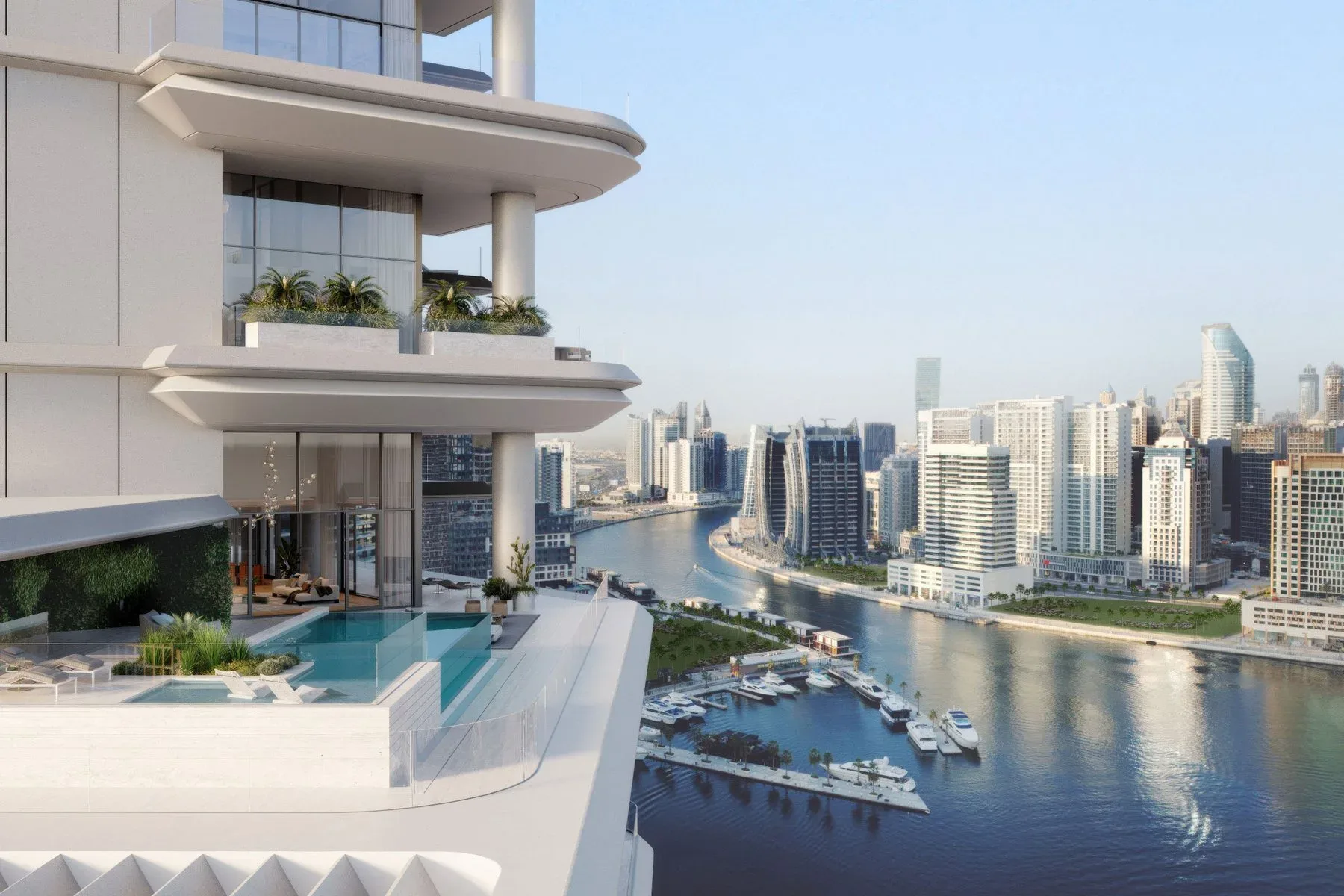 Business Bay Apartment of Refined Modern Character — photograph 9